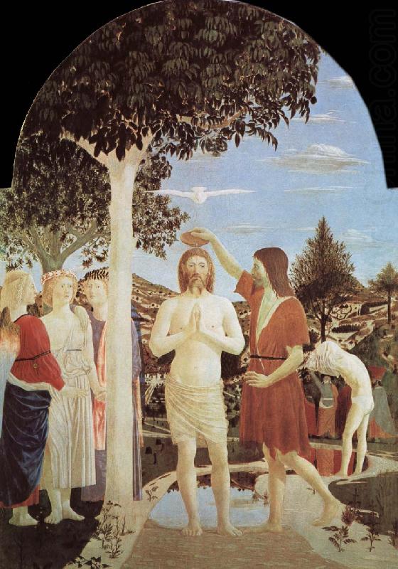 Piero della Francesca The Baptism of Christ china oil painting image